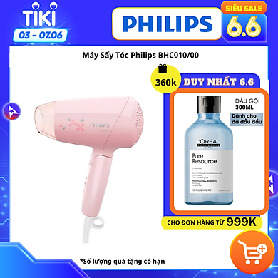 Máy Sấy Tóc Philips BHC010/00 – Hàng Chính Hãng