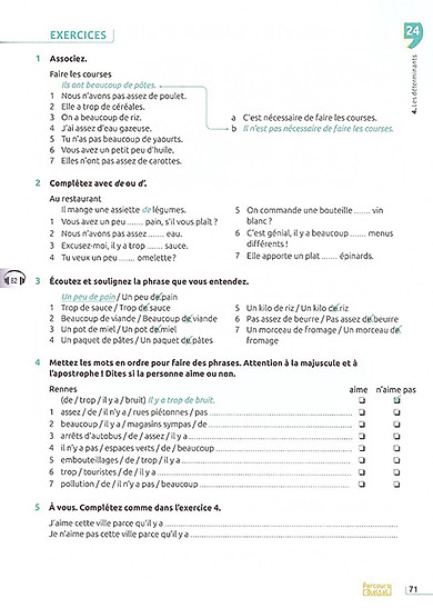 Sách Học Tiếng Pháp: Focus : Grammaire Du Français + Cd Audio + Corrigés + Parcours Digital - Luyện Ngữ Pháp - Link Mua