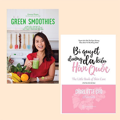 Combo Sách Làm Đẹp Đặc Biệt Dành Cho Phái Nữ: Green Smoothies – Giảm Cân, Làm Đẹp Da, Tăng Cường Sức Đề Kháng Với 7 Ngày Uống Sinh Tố…