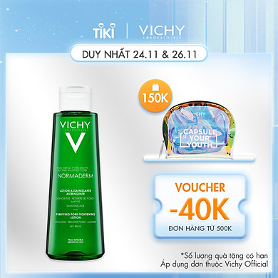 Nước Cân Bằng Giúp Da Thông Thoáng, Giảm Bóng Dầu Và Làm Se Khít Lỗ Chân Lông – Dành Cho Da Dầu, Da Mụn Normaderm Purifying Pore-Tightening Lotion…