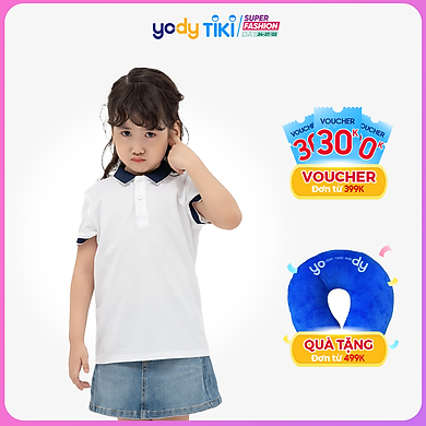 Áo Polo Kids YODY, Áo Thun Trẻ Em, Áo Có Cổ Cho Bé Trai, Bé Gái Kháng Khuẩn Khử Mùi, An Toàn Cho Bé – KID4066 – YODY , SKU-6570639450133 – tiki.vn🛒Top1Shop🛒🛍🛒