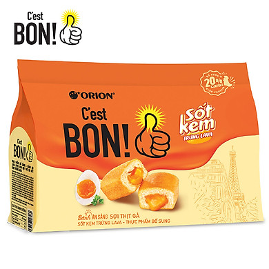 Bánh Ăn Sáng C'Est Bon Cream Egg 8P - Link Mua