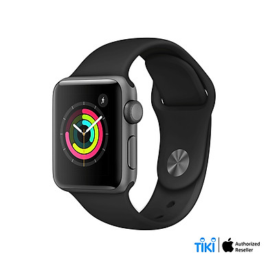Apple Watch Series 3 GPS Sport Band (Viễn Nhôm & Dây Cao Su) – Hàng Chính Hãng