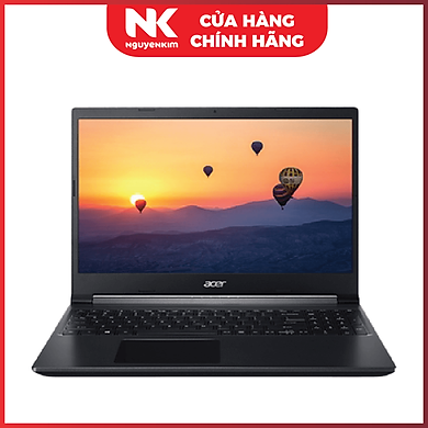 Laptop Acer Aspire 7 A715-42G-R4XX (AMD R5-5500U/ 8GB DDR4/ 256GB SSD/ GTX 1650 4GB/ 15.6 FHD IPS/ Win11) – Hàng Chính Hãng
