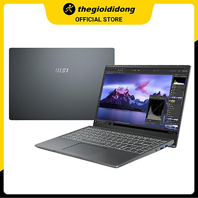 Laptop MSI Modern 14 B11MOU i7 1195G7/8GB/512GB/14"F/Túi/Chuột/Win10/(618VN)/Xám - Hàng chính hãng