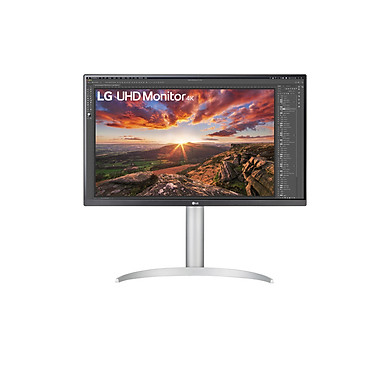 Màn hình -máy tính LG UHD 4K 27” IPS VESA DisplayHDR 400 USB Type-C Chân đế linh hoạt 27UP850-W – Hàng chính hãng