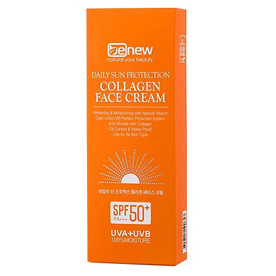 Kem chống nắng cao cấp dành cho da mặt – Benew Daily Sun Protection Collagen Face Cream 70ml