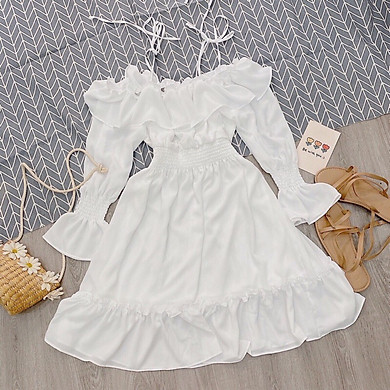 Váy cưới đẹp tay bồng thời thượng  FELY WEEDING