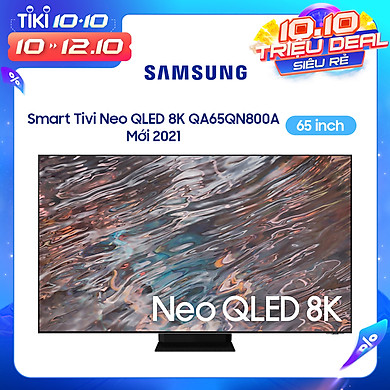 Smart Tivi Neo QLED Samsung 8K 65 inch QA65QN800A Mới 2021