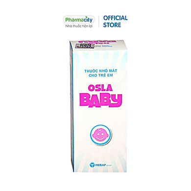 Thuốc Nhỏ Mắt Osla Baby Dành Cho Trẻ Sơ Sinh Và Trẻ Nhỏ (Chai 10 Ml) - Link Mua