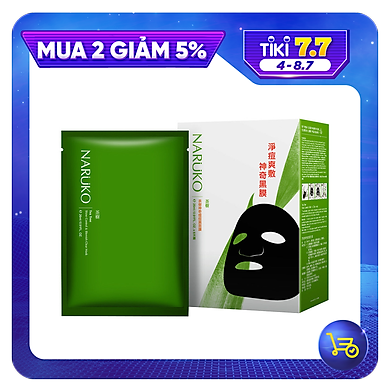 Mặt Nạ Kiểm Soát Dầu Và Mụn Naruko Tràm Trà Bản Đài – Tea Tree Shine Control And Blemish Clear Mask (8 Miếng / Hộp)