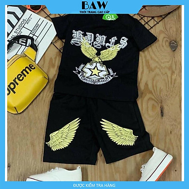 Set Đồ Bé Trai phong cách hàn quốc, chất thun cotton mát mịn thấm hút mồ hôi, thời trang trẻ em thương hiệu BAW mã 145-146-147-148