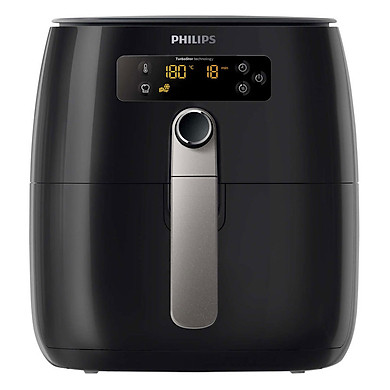 Nồi Chiên Không Dầu Điện Tử Philips HD9643 - Đen (0.8kg) - Hàng Chính Hãng