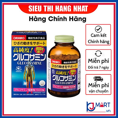 Thực phẩm bảo vệ sức khỏe viên uống bổ xương khớp Orihiro Glucosamine 1500mg hộp 900 viên