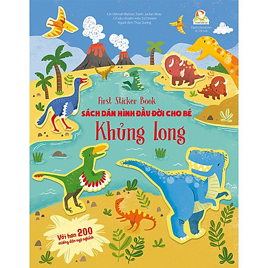 First Sticker Book – Sách Dán Hình Đầu Đời Cho Bé – Khủng Long – ,SKU : 2518510966193 >>>🇻🇳 Top1Vietnam 🛒>>> tiki.vn 🇻🇳🇻🇳🇻🇳🛒🛍🛒