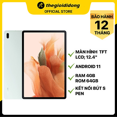 Máy Tính Bảng Samsung Galaxy Tab S7 FE WIFI T733 (4GB/64GB) – ĐÃ KÍCH HOẠT BẢO HÀNH ĐIỆN TỬ – Hàng Chính Hãng