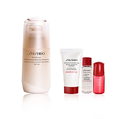 Bộ sản phẩm Shiseido Benefiance Wrinkle Day Emulsion 75ml