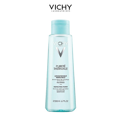 Nước cân bằng cấp ẩm dành cho da nhạy cảm Vichy Purete Thermale Perfecting Toner 200ml