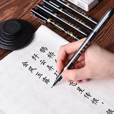 Bút Lông Chuyên Dụng Luyện Viết Tiếng Trung Trung Nhật Hàn, Tập Viết Chữ Hán, Vẽ Tranh, Viết Thư Pháp Cực Đẹp - Link Mua