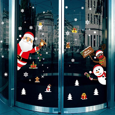 Mua Christmas Door Home Bedroom Decoration Wall Sticker Sk9241 ...