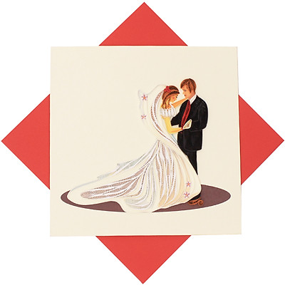 Mua Thiệp Chúc Giấy Xoắn Thủ Công (Quilling Card) Chúc Mừng Đám Cưới Cô Dâu Chú Rể - Tặng Kèm Khung Giấy Để Bàn | Tiki Mua Thiệp Chúc Giấy Xoắn Thủ Công (Quilling Card) Chúc Mừng Đám Cưới Cô Dâu Chú Rể - Tặng Kèm Khung Giấy Để Bàn | Tiki