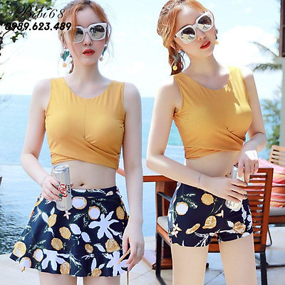 Đồ bơi nữ dạng quần váy