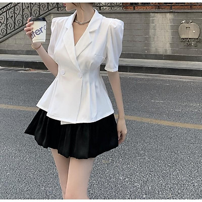 Áo vest và chân váy xoè Giá Xưởng Chất Lượng Cao