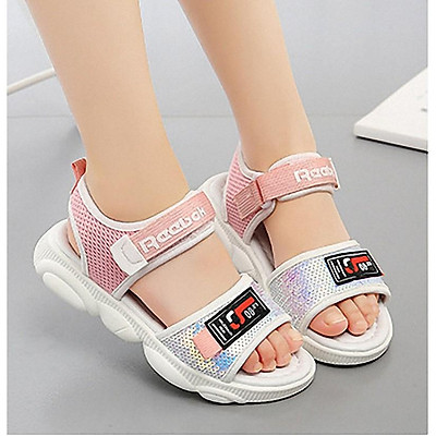 Mua Dép Sandal Bé Gái Êm Chân Đi Học , Đi Chơi Xinh Xắn 4 - 14 Tuổi - Hồng  Phấn,36 Tại Hi Kids Store | Tiki