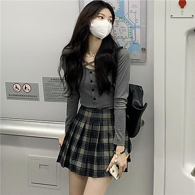 Chân váy tennis phối với áo gì Top 9 outfits cực dễ thương