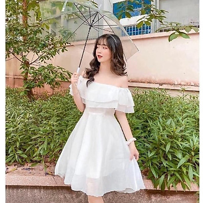 Tổng hợp Trễ Vai Váy Công Chúa Người Lớn Màu Trắng giá rẻ bán chạy tháng  72023  BeeCost
