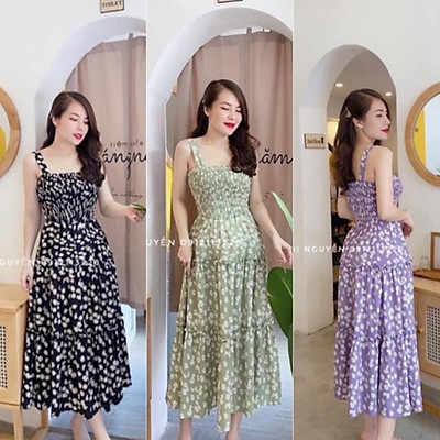 Váy 2 Dây Bản To Cổ Vuông giá rẻ Tháng 72023BigGo Việt Nam