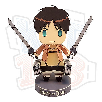 Mô Hình Figure Attack on titan Eren Yeager  Mô hình nhân vật