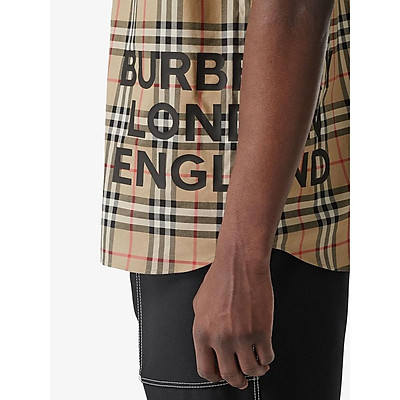 Áo sơmi nam Burberry Tay ngắn