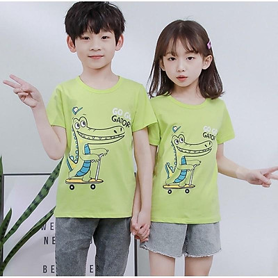 Mua Thời Trang Quần Áo Trẻ Em Cao Cấp Giá Rẻ Áo Thun Cotton Cho Bé Trai Bé  Gái Từ 17 - 35 Kg | Tiki