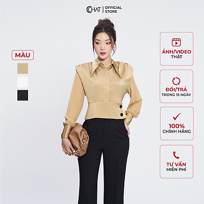 áo Sơ Mi Nữ Lụa Satin Giá Tốt T082023  Mua tại Lazadavn