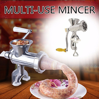 Multifunctional Manual Meat Grinder Cooking Tools Portable Sausage Noodles Grinder  Hand Crank Accessories Kitchen Gadgets