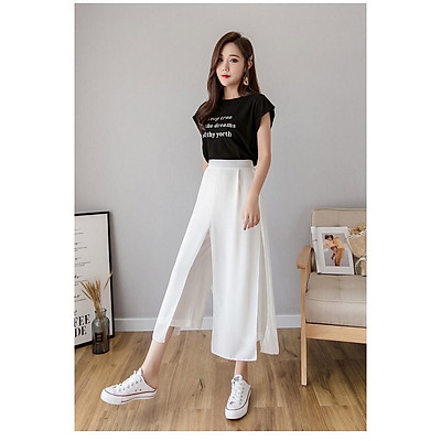 10 Cách phối đồ với quần ống rộng đang hot hiện nay