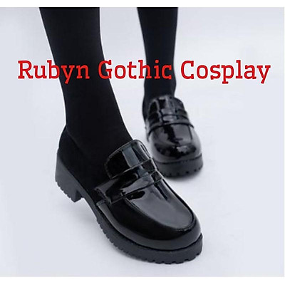 CÓ SẴN HS008 Giày Học Sinh Nhật Bản Oxford Cosplay Seifuku JK DK  Shopee  Việt Nam