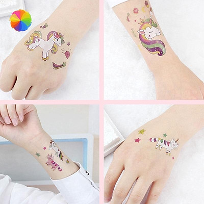 Set 10 tấm hình xâm Tattoo cho bé  Babyponyshop  Đồ Chơi An Toàn Cho Bé