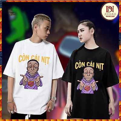 Hot trend Áo thun nam nữ phông unisex màu đen và trắng hình cái nịt THAM  LAM  NGU DỐT  CÒN MỖI CÁI NỊT  Shopee Việt Nam
