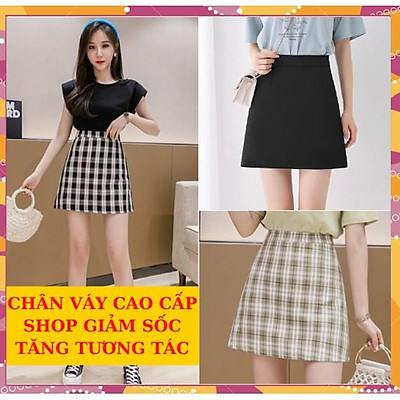Chân váy chữ A kiểu dáng công sở đi chơi đều đẹp có quần lót trong   Lazadavn