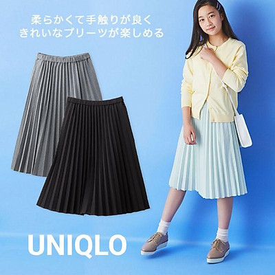Chân váy dập ly Uniqlo WD211