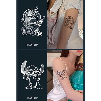 Mua Hình xăm kéo dài đến 15 ngàyCông nghệ mới 2021 Hình xăm dán cao cấp y  xăm thật  Tiki