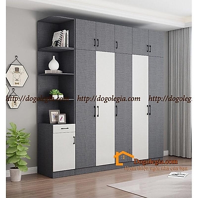 Mua Mẫu Tủ Quần Áo Đẹp Hiện Đại Gỗ Công Nghiệp Lg-Tqa144 | Tiki