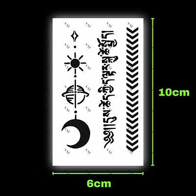 Hình Xăm Dán Tạm Thời 15 Ngày Bươm bướm Cá Voi Chống Nước 10CM6CM SAM  MAGIC TATTOO  Lazadavn