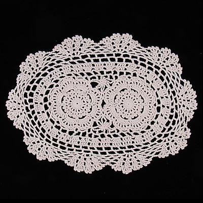 Mua Crochet Lace Table Doily Cup Mats Handmade Table Cover Home ...