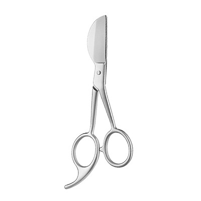 Mini Duckbill Scissors For Carpet & Rug Making - Stainless Steel