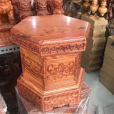 Mua Đôn lục lăng kê tượng gỗ hương , kê tượng,kê cao đỉnh đồng , kê đồ phong thuỷ , kê lo , đôn gỗ mặt 25cm cao 30 | Tiki Mua Đôn Lục Lăng Kê Tượng Gỗ Hương , Kê Tượng,Kê Cao Đỉnh Đồng , Kê Đồ Phong Thuỷ , Kê Lo , Đôn Gỗ Mặt 25Cm Cao 30 | Tiki