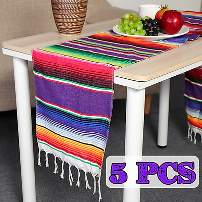 Mua Mexican Serape Table Runner Cotton Tablecloth Festival Party ...