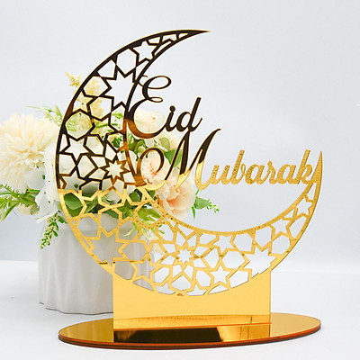 Mua Acrylic Eid Decorations Tabletop Ornaments Table Art for ...
